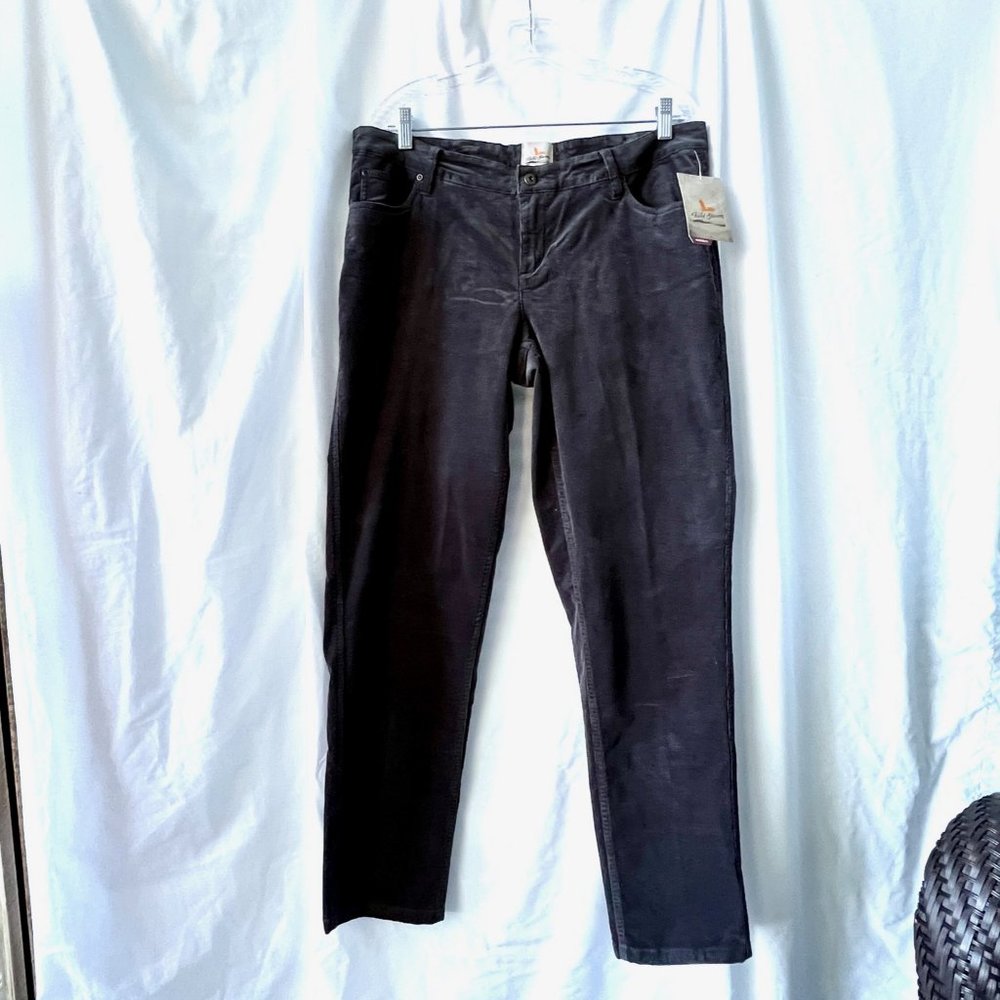 Field and Stream Corduroys, Gray,  5 Pocket, Size 12, New!